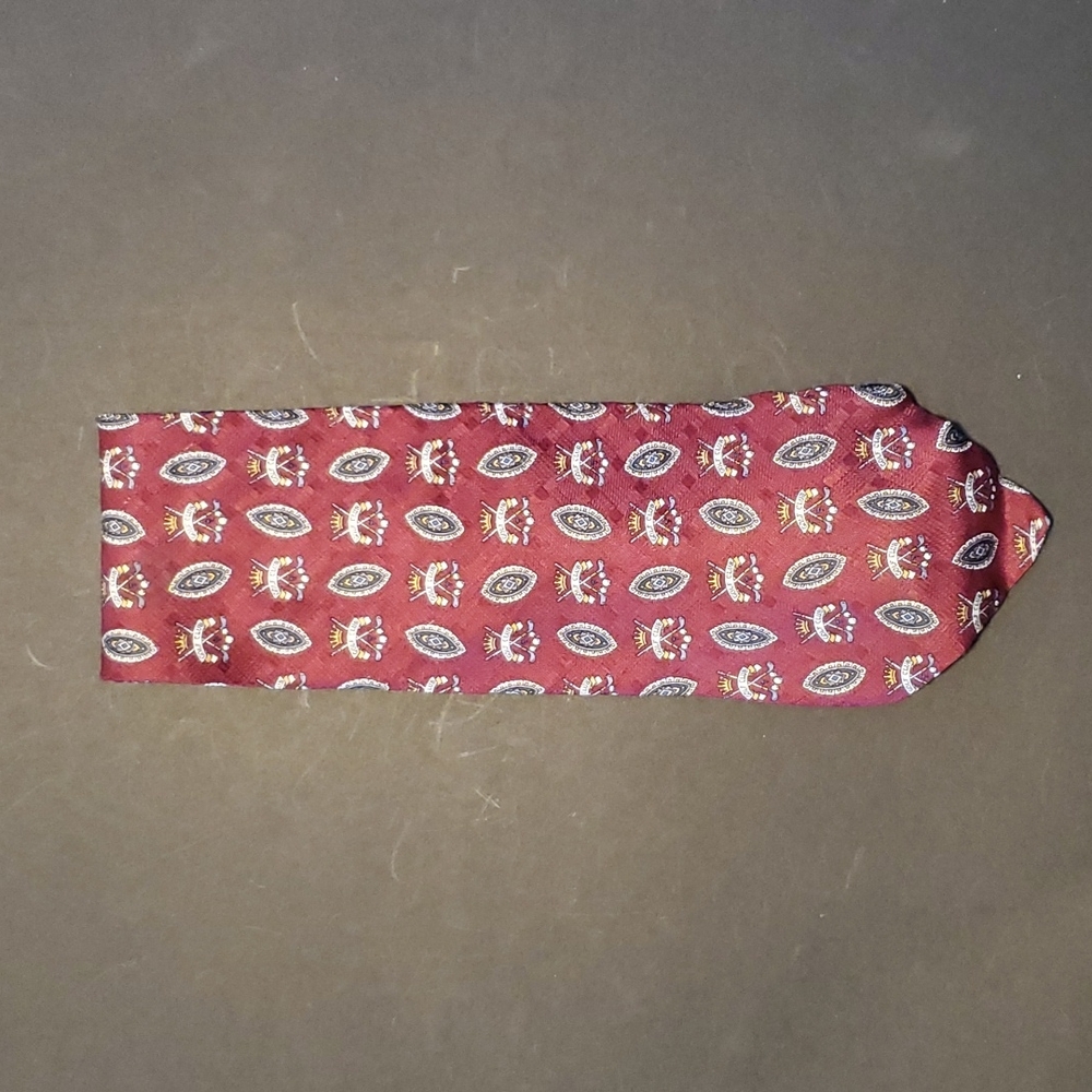 Peter Thomas by SUPERBA Burgundy Necktie